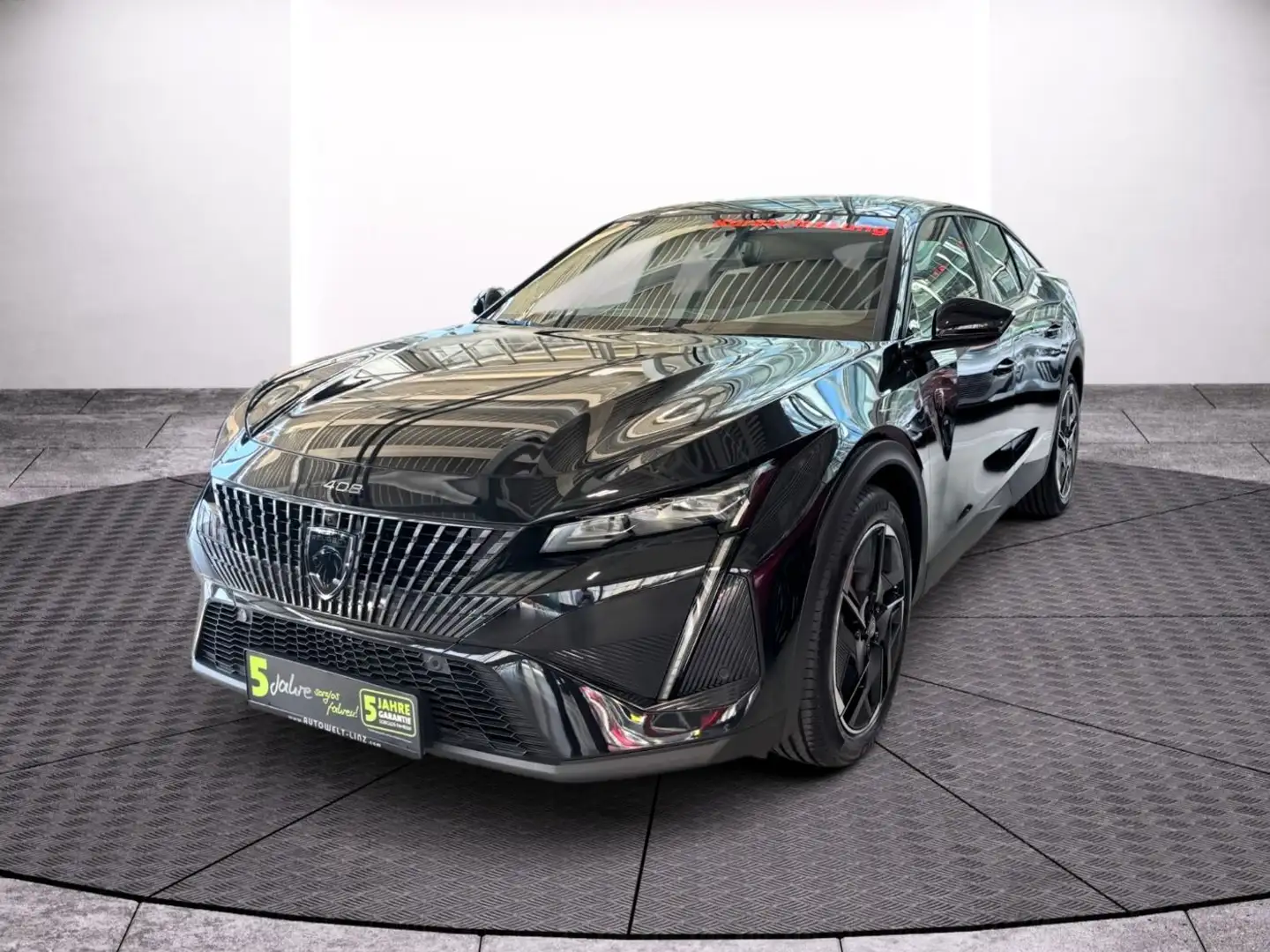Peugeot 408 GT Hybrid 145 e-DCS ACC+Pano+Navi Schwarz - 2