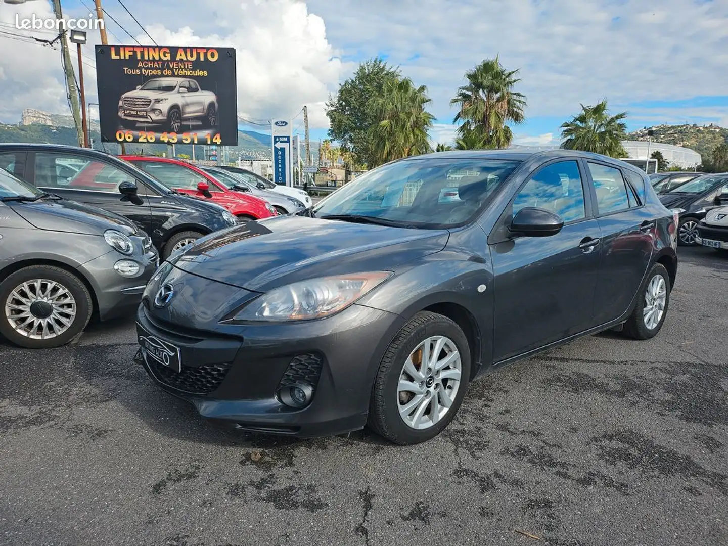 Mazda 3 mzr 1,6l hatchback Gris - 1