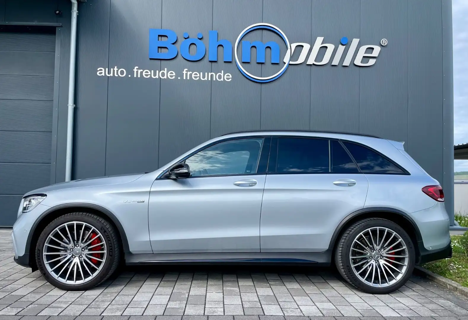 Mercedes-Benz GLC 63 AMG GLC 63 S AMG 4M/AHK/ACC/HUD/Night/Perf.-AGA Argintiu - 1