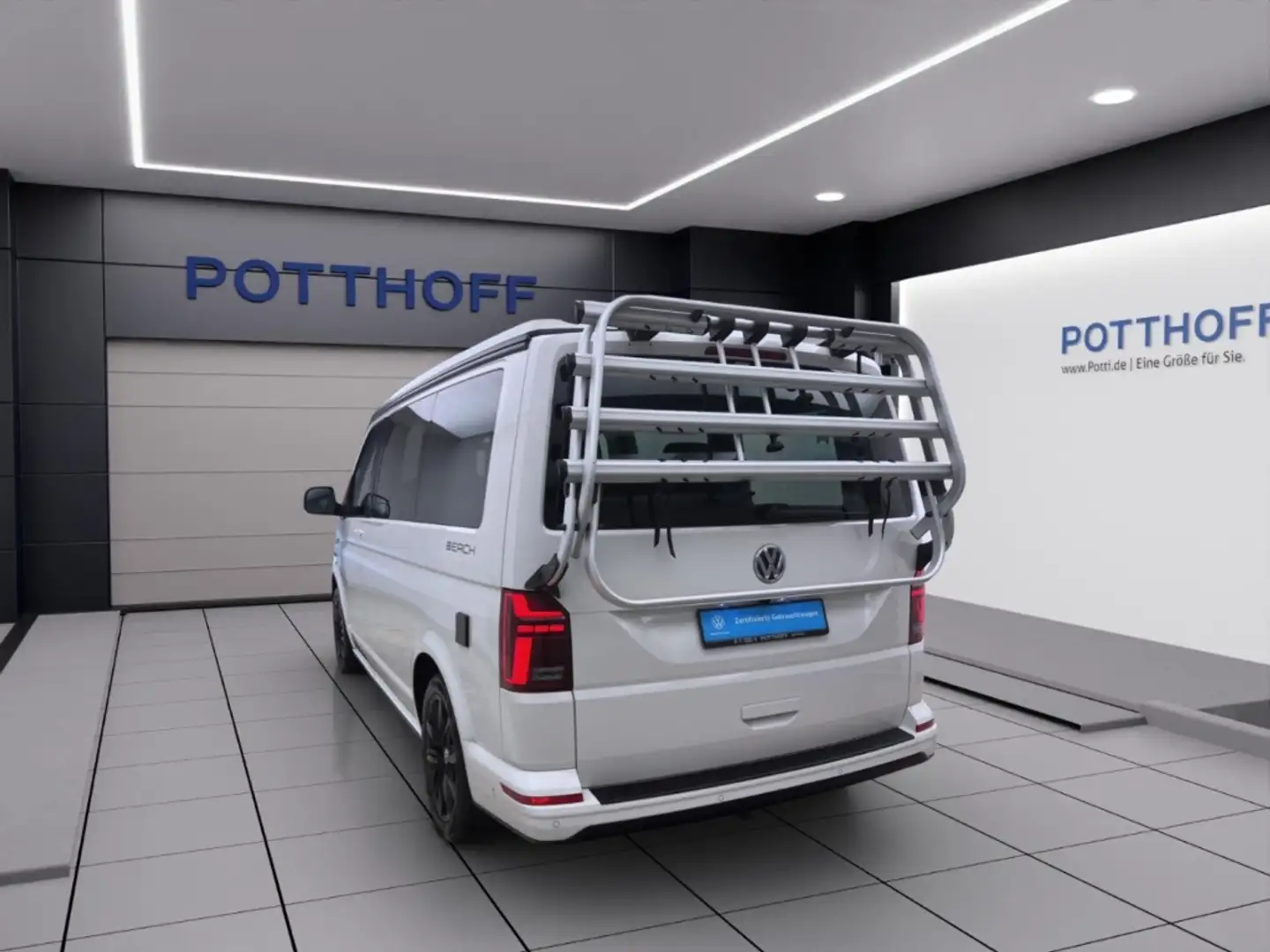 Volkswagen T6.1 California 2.0 TDI DSG 4M BEACH AHK NAVI STDHZG Blanc - 2
