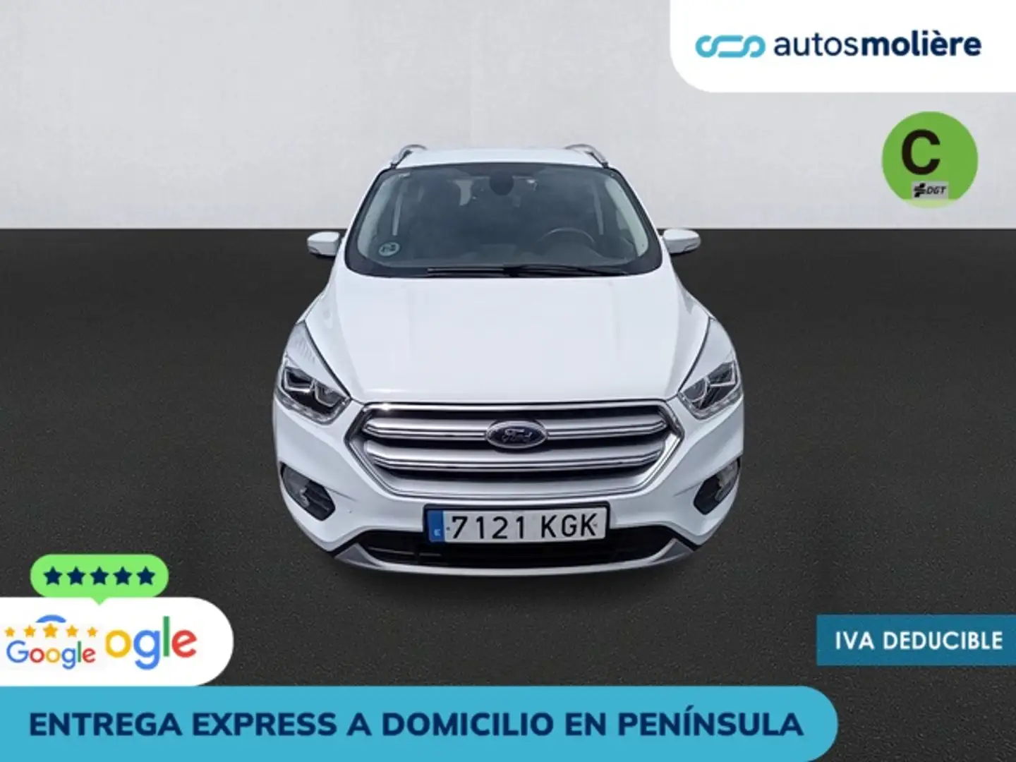 Ford Kuga 1.5TDCi Auto S&S Trend+ 4x2 120 Blanc - 2