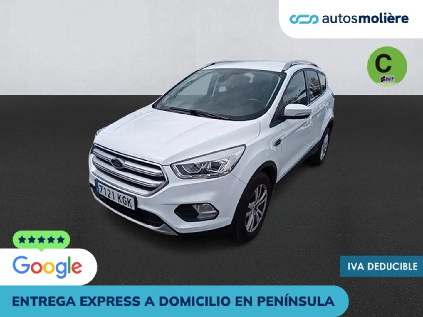 Ford Kuga 1.5TDCi Auto S&S Trend+ 4x2 120 Blanc - 1