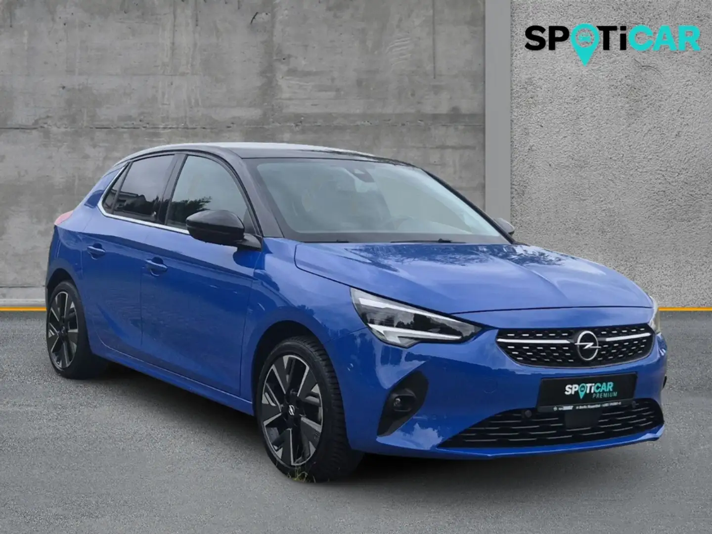 Opel Corsa-e Edition, Panoramadach,Navi,Kamera,TWW, Blau - 2
