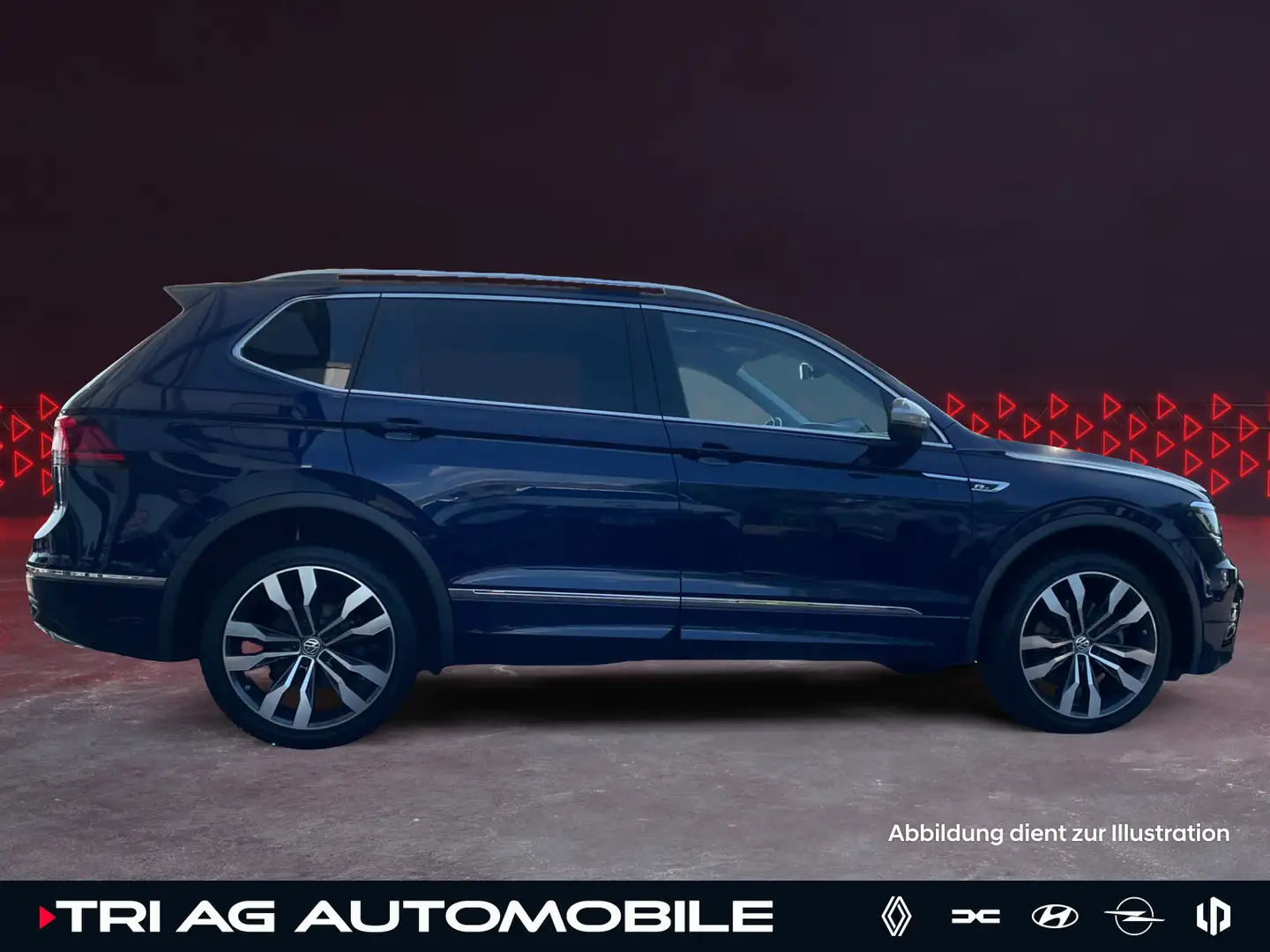 Volkswagen Tiguan Allspace 2.0 TDI Highline 4Motion AHK GRA Blauw - 2