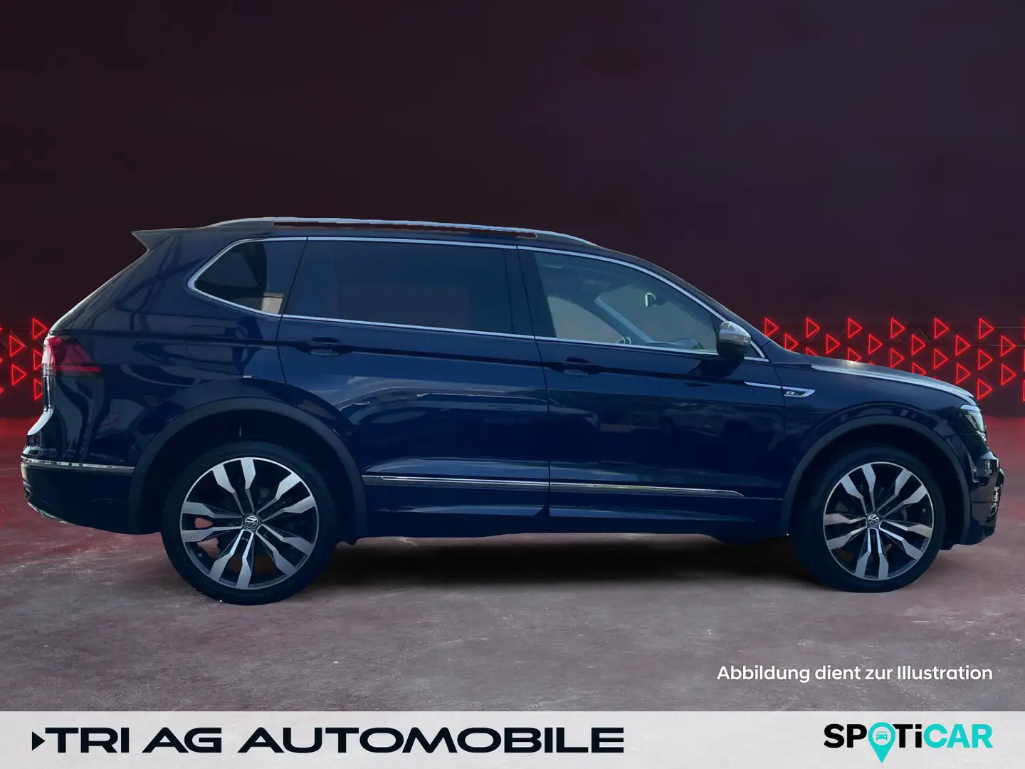 Volkswagen Tiguan Allspace 2.0 TDI Highline 4Motion AHK GRA Blau - 2