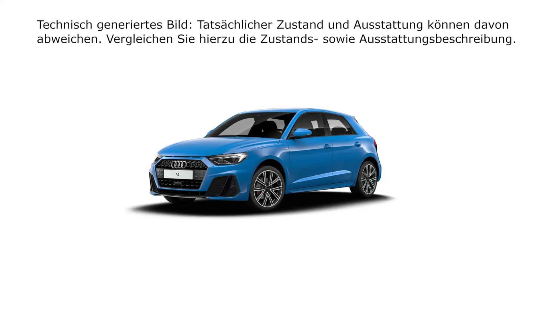 Audi A1 S line 25TFSI S tronic Blau - 2