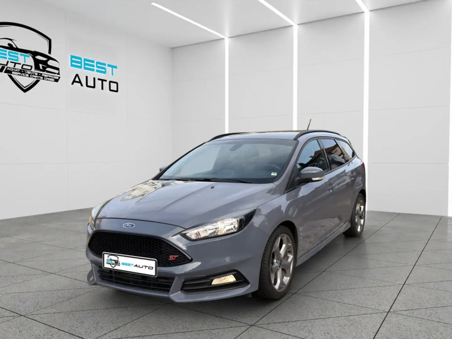 Ford Focus 2.0 ECOBOOST 250CH STOP\u0026START ST Gris - 1