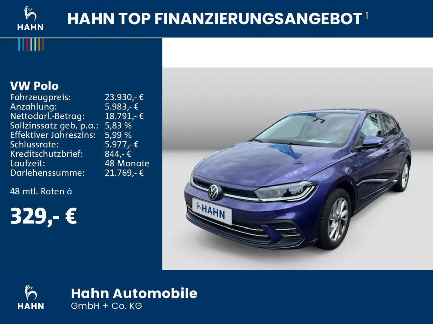 Volkswagen Polo 1.0TSI Style DSG IQ.DRIVE LED Navi Sitzh PD Violett - 2