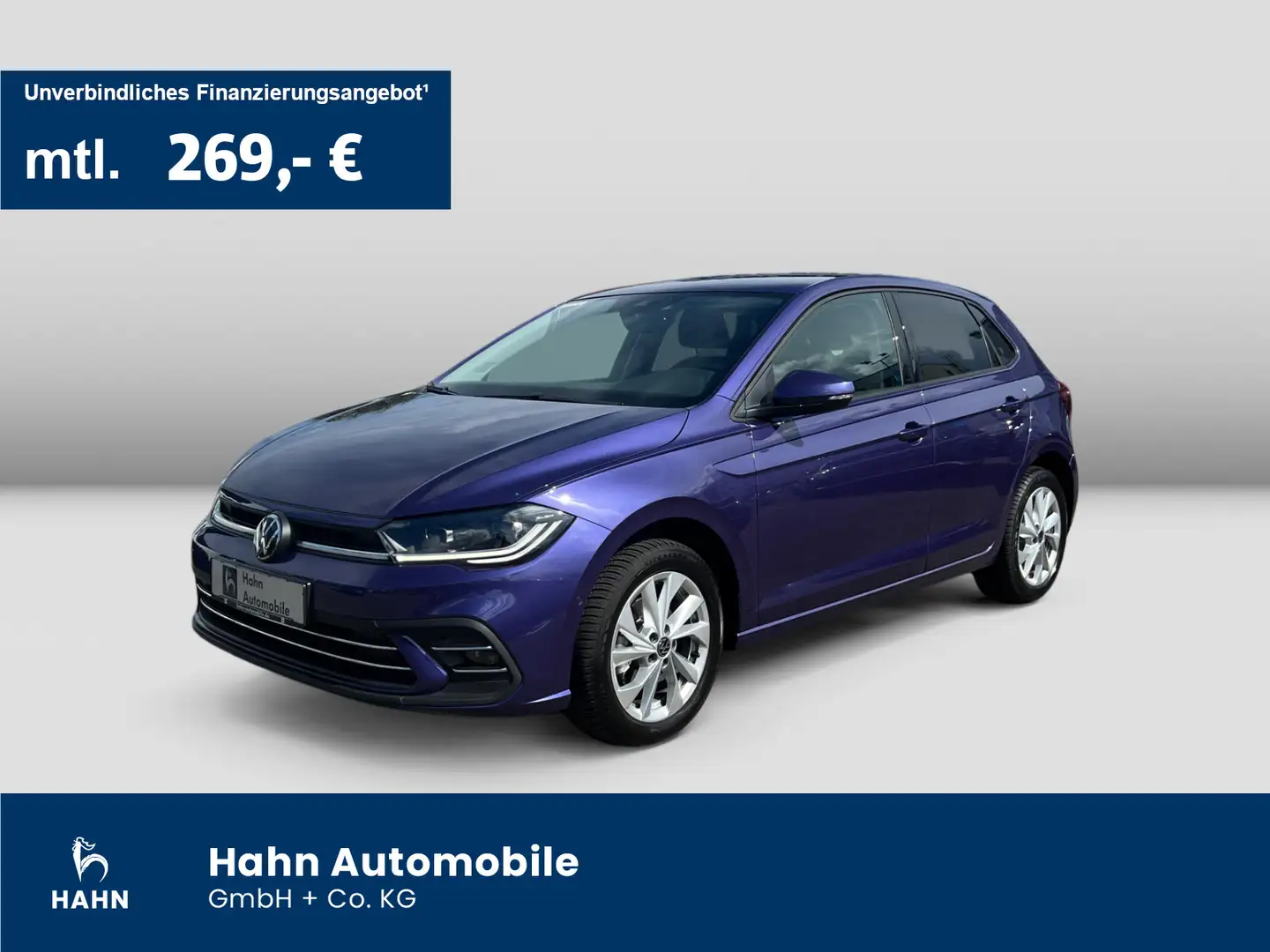 Volkswagen Polo 1.0TSI Style DSG IQ.DRIVE LED Navi Sitzh PD Violett - 1