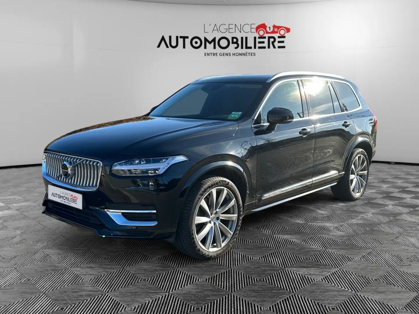 Volvo XC90 XC90 T8 AWD Recharge Met 1 jaar garantie Noir - 1