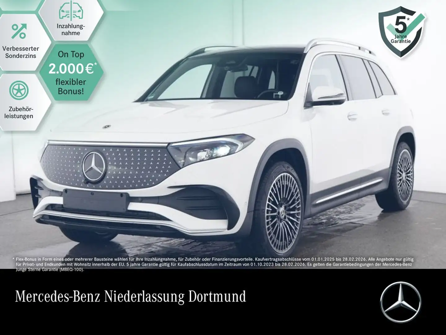 Mercedes-Benz EQB 300 4M AMG+20"+PLUS-PAKET+AHK+PANO+360+KEYLESS Wit - 1