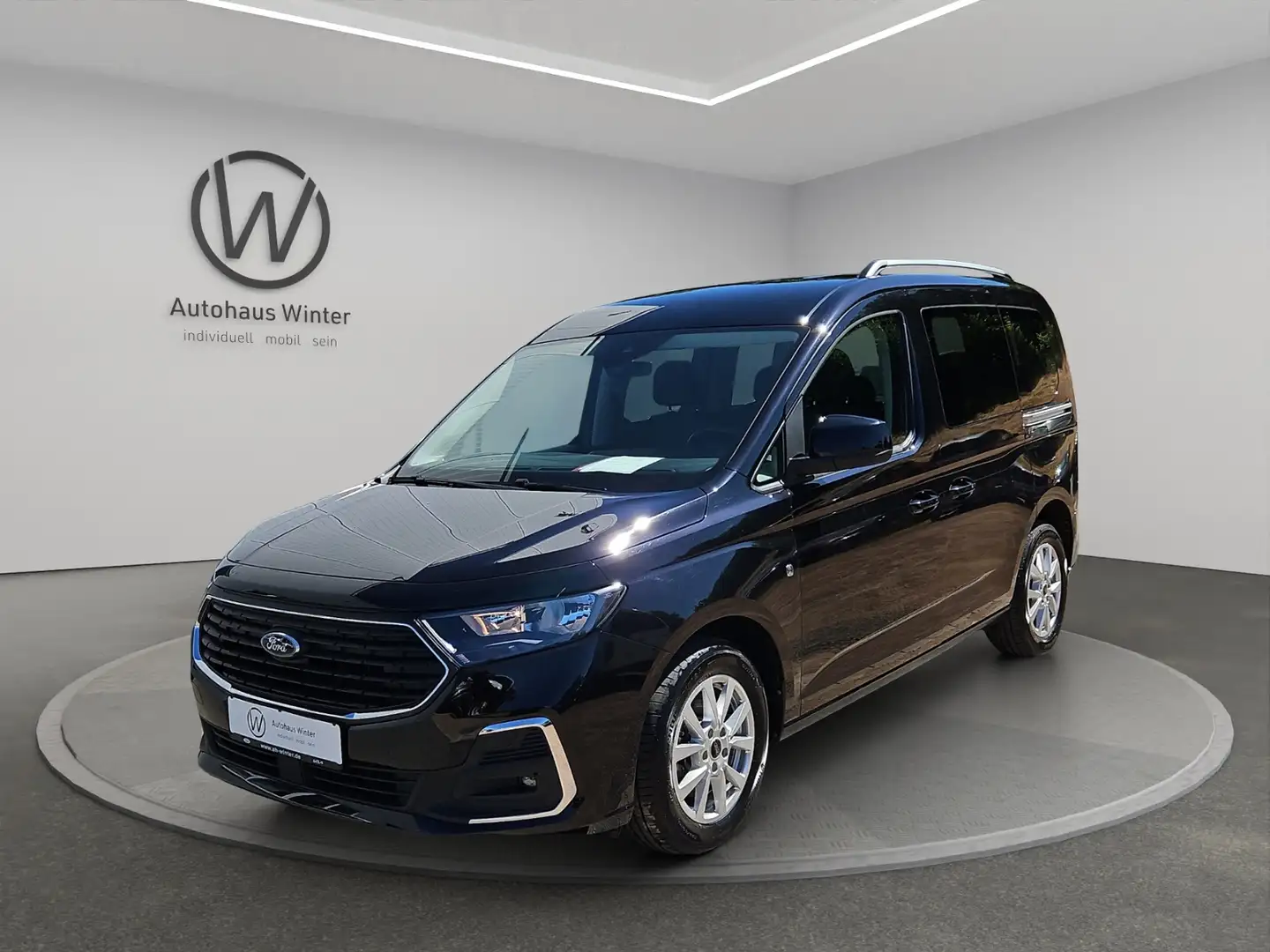 Ford Tourneo Connect 1,5 EcoBoost Titanium Navi Klimaaut SHZ PDC v+h Schwarz - 2