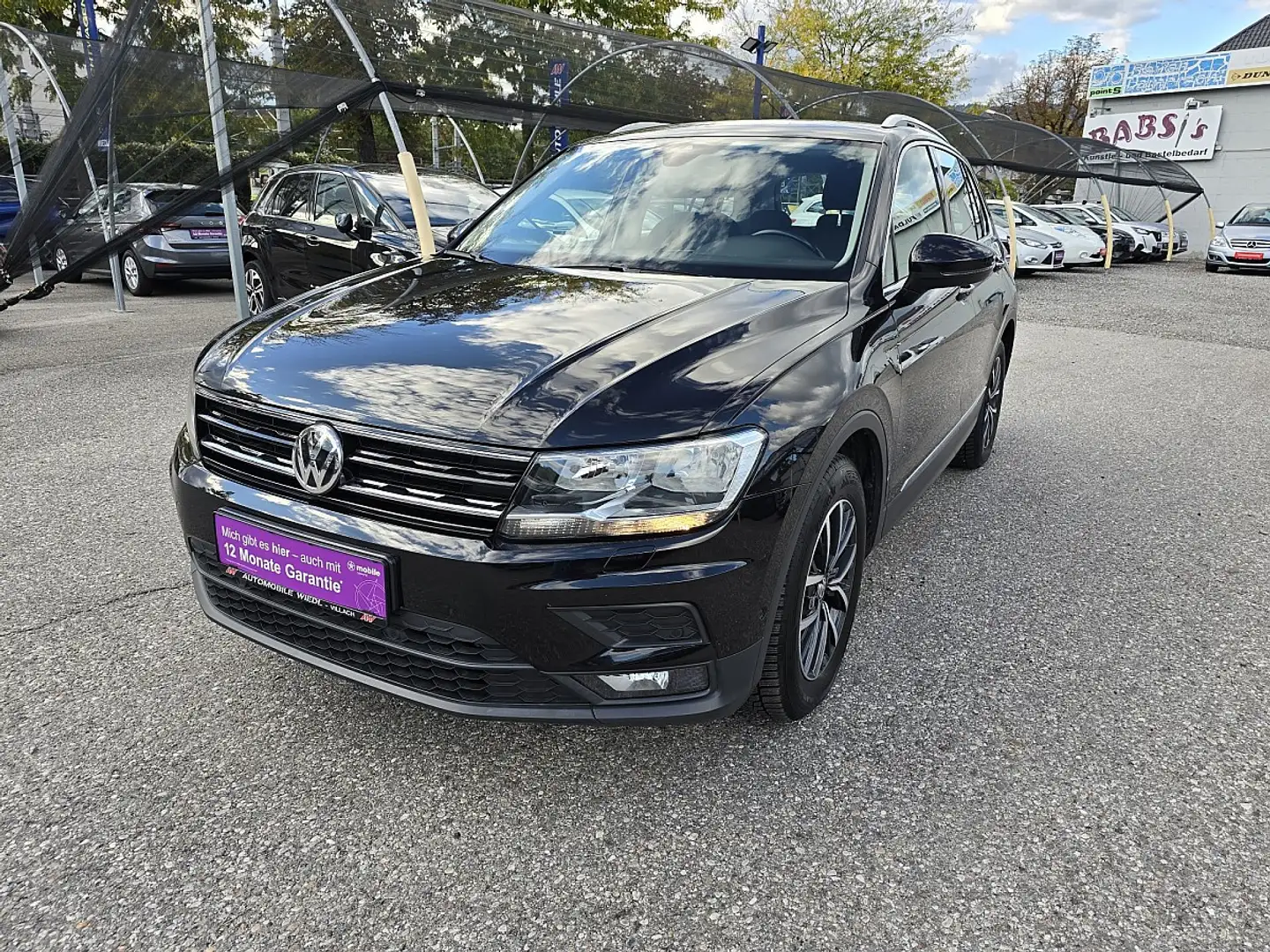 Volkswagen Tiguan 1,5 TSI ACT Comfortline DSG *AHK*NAVI* Schwarz - 1