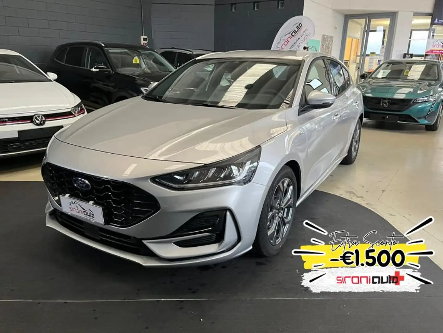 Ford Focus Focus 1.5 EcoBlue 115 CV automatico 5p. ST-Line - Gelb - 1
