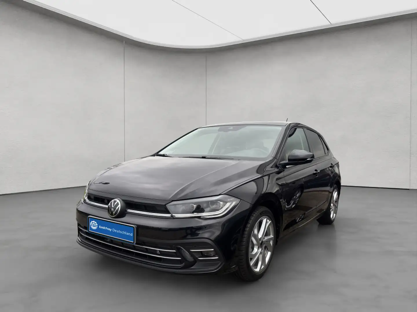 Volkswagen Polo Style 1.0l TSI DSG AHK ACC RFK SHZ NAVI PANO Schwarz - 2