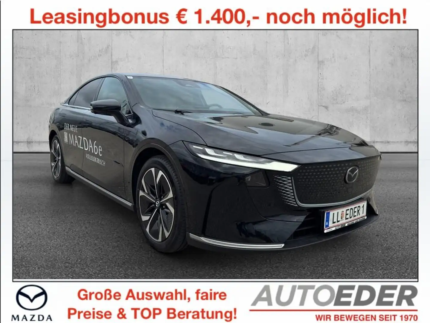 Mazda 6 Mazda6e 68,8kWh SR Takumi Plus Schwarz - 1