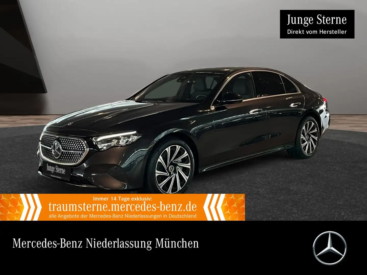 Mercedes-Benz E 300 de 4M Hybrid Avantgarde Burmester Distr. LED Grau - 1