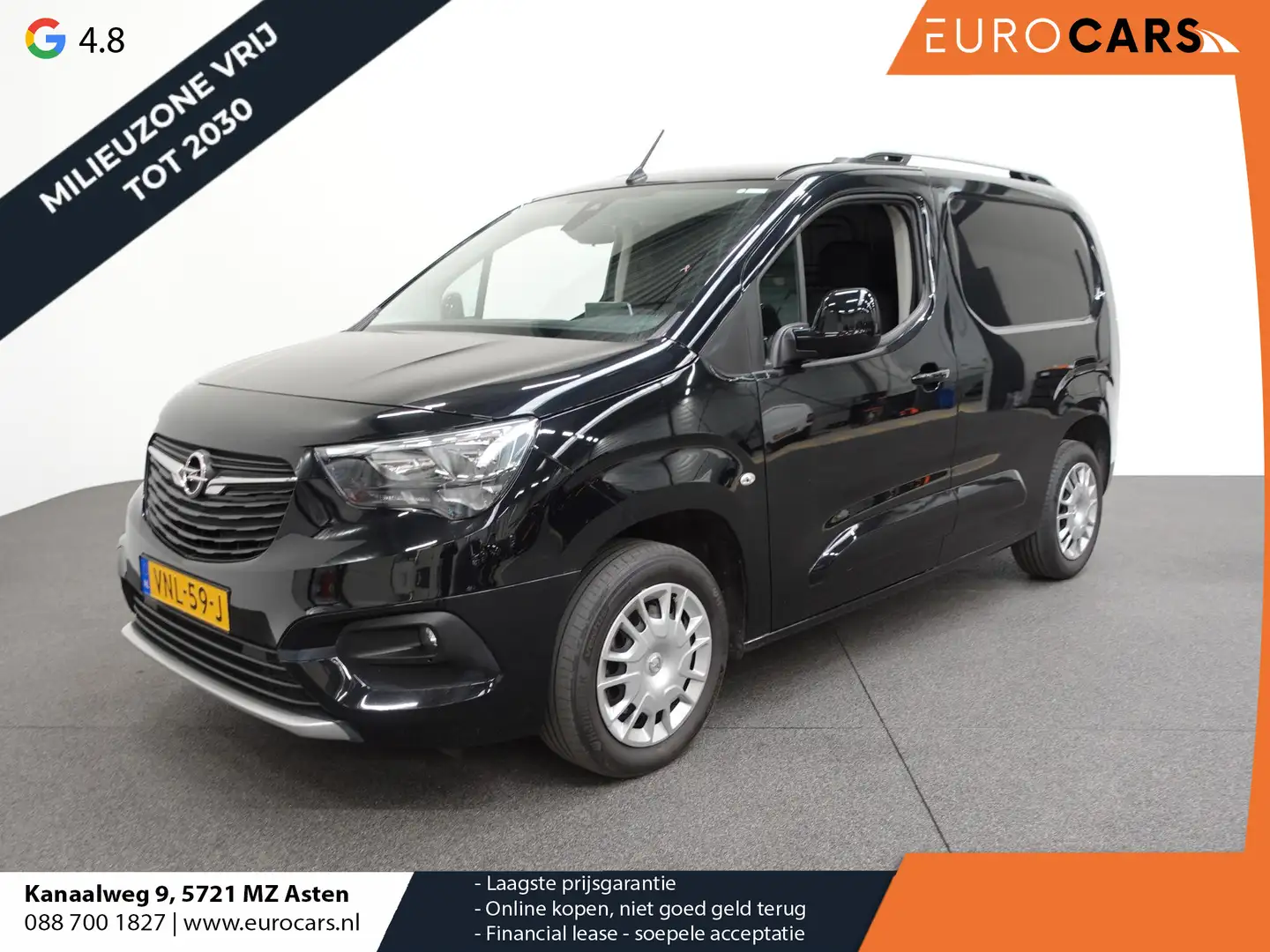Opel Combo 1.5D L1H1 Edition Automaat Navi Parkeersensoren Na Zwart - 1