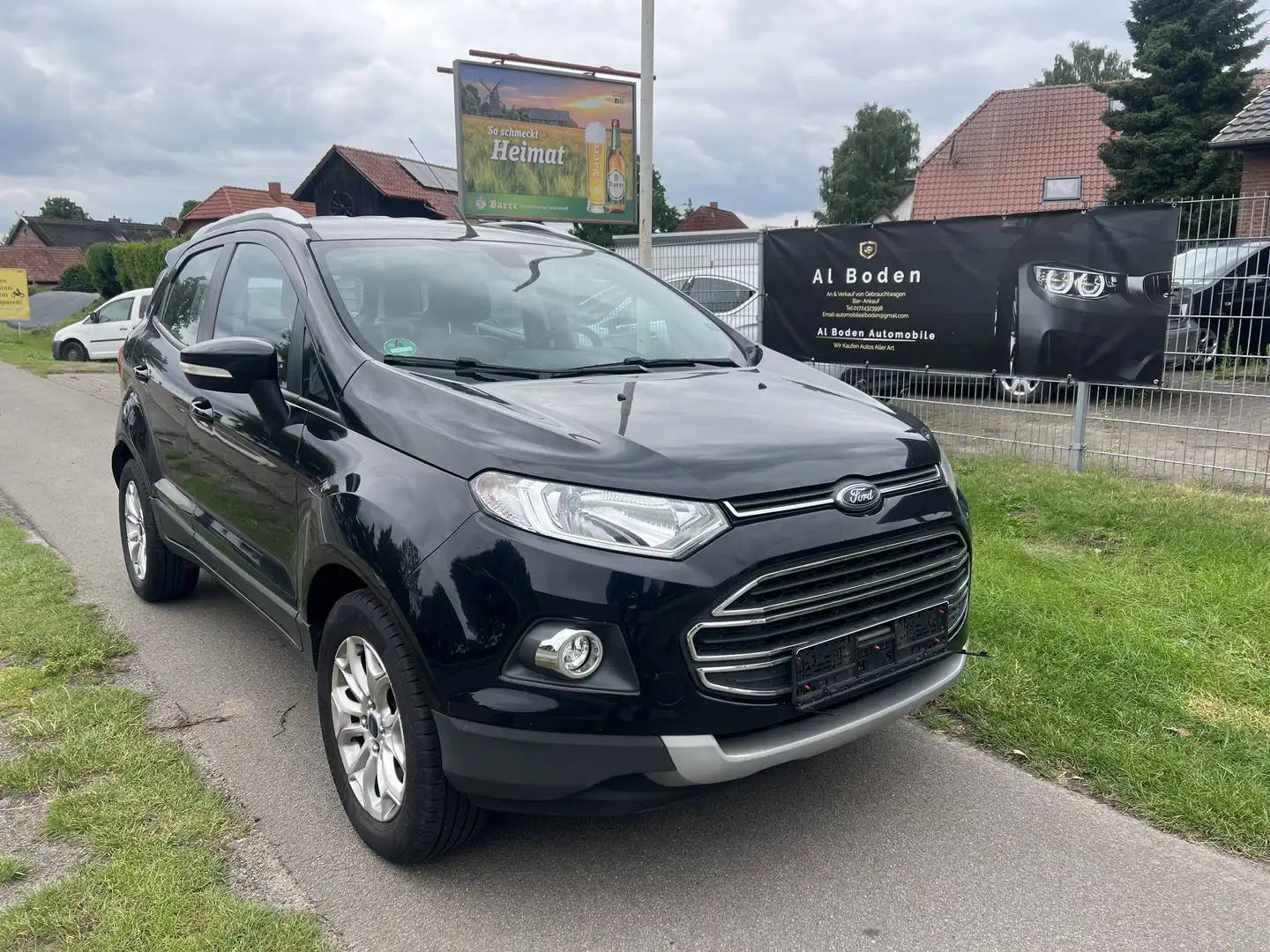 Ford EcoSport Titanium Klimatronik Sitzheizung Alu Schwarz - 1