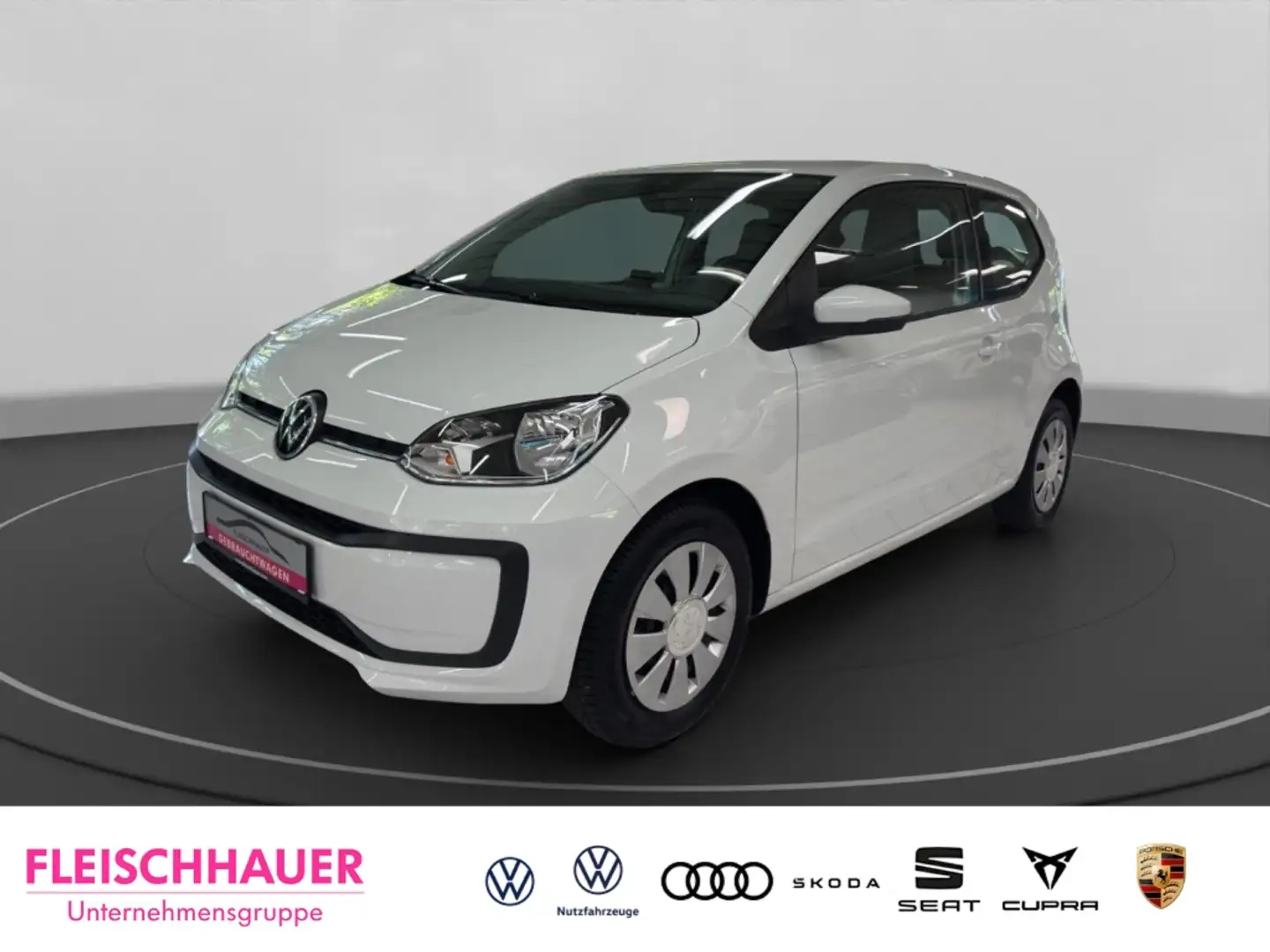 Volkswagen up! 1.0 move KLIMATRONIC+BLUETOOTH+SONDERLACK PURE-WHI Wit - 1