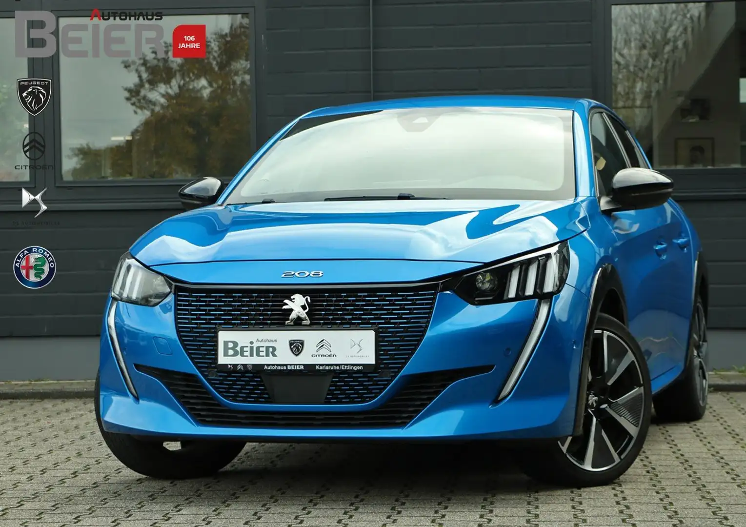 Peugeot 208 136 e-GT Sitzh./ Kam./ Klimaau. Bleu - 1