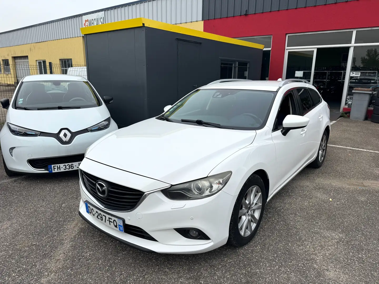 Mazda 6 Mazda6 Fastwagon 2.2L Skyactiv-D 150ch Elegance Bianco - 2
