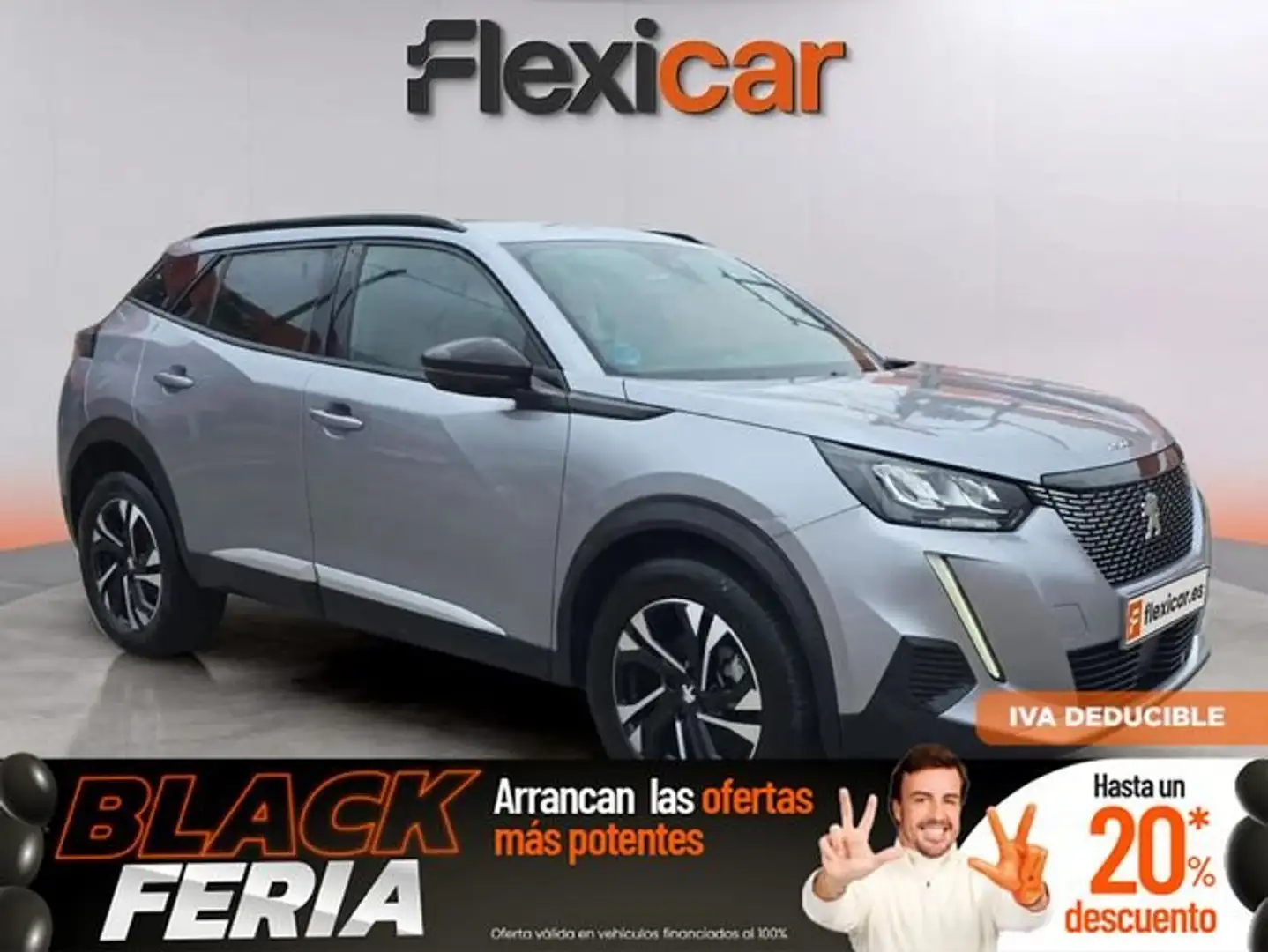 Peugeot 2008 1.2 PureTech S&S Allure 100 Gris - 1