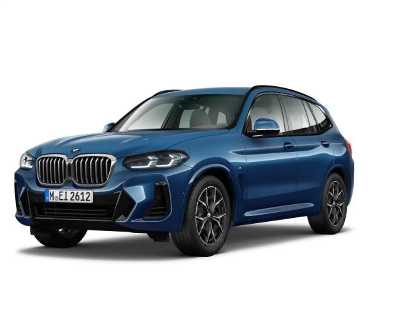 BMW X3 xDrive30d AT Navi Bluetooth PDC MP3 Schn. Kur Blau - 1