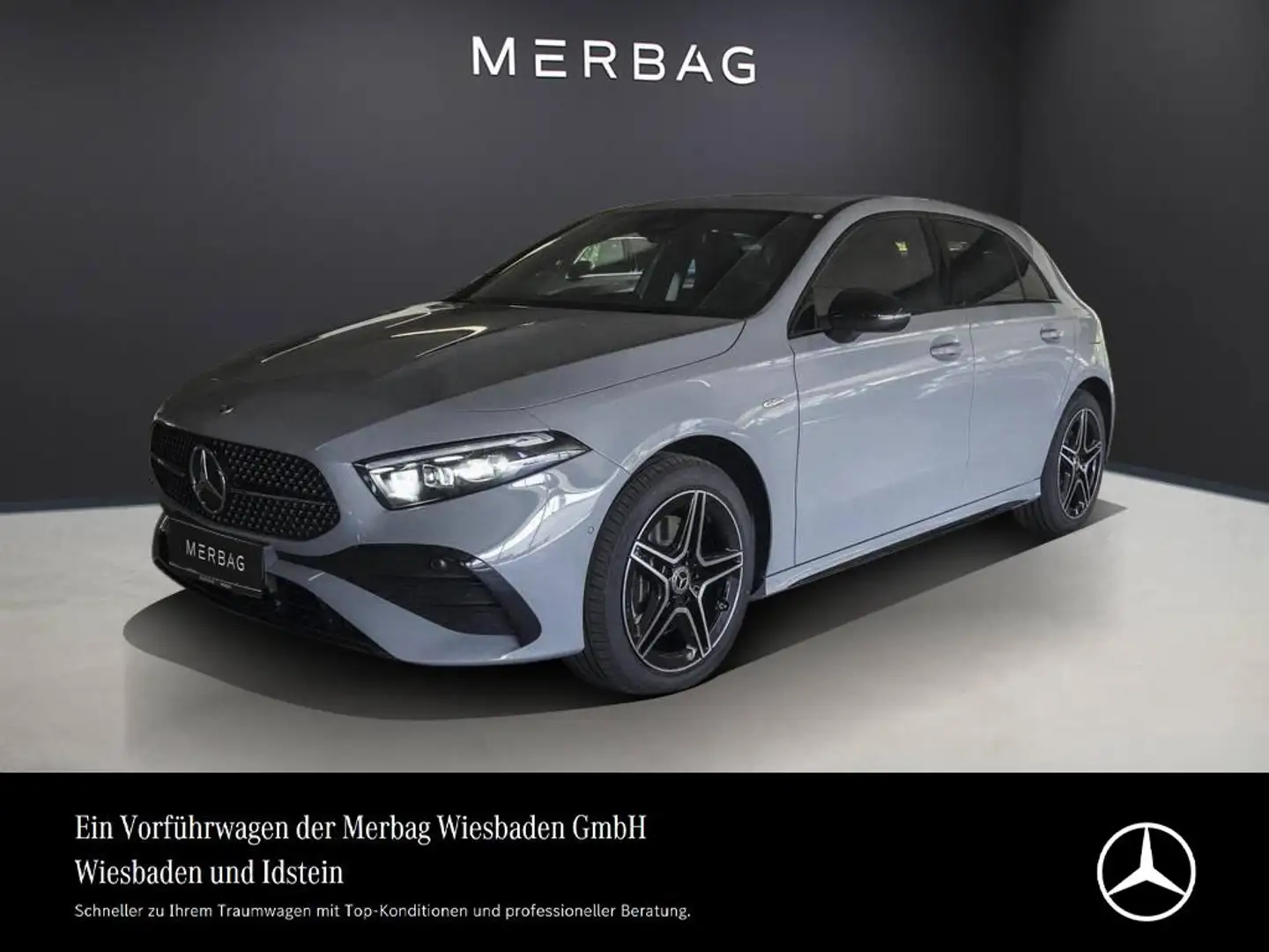 Mercedes-Benz A 250 SPECIAL-EDITION-AMG-DISTRONIC-UVP 55.900,- Grau - 1