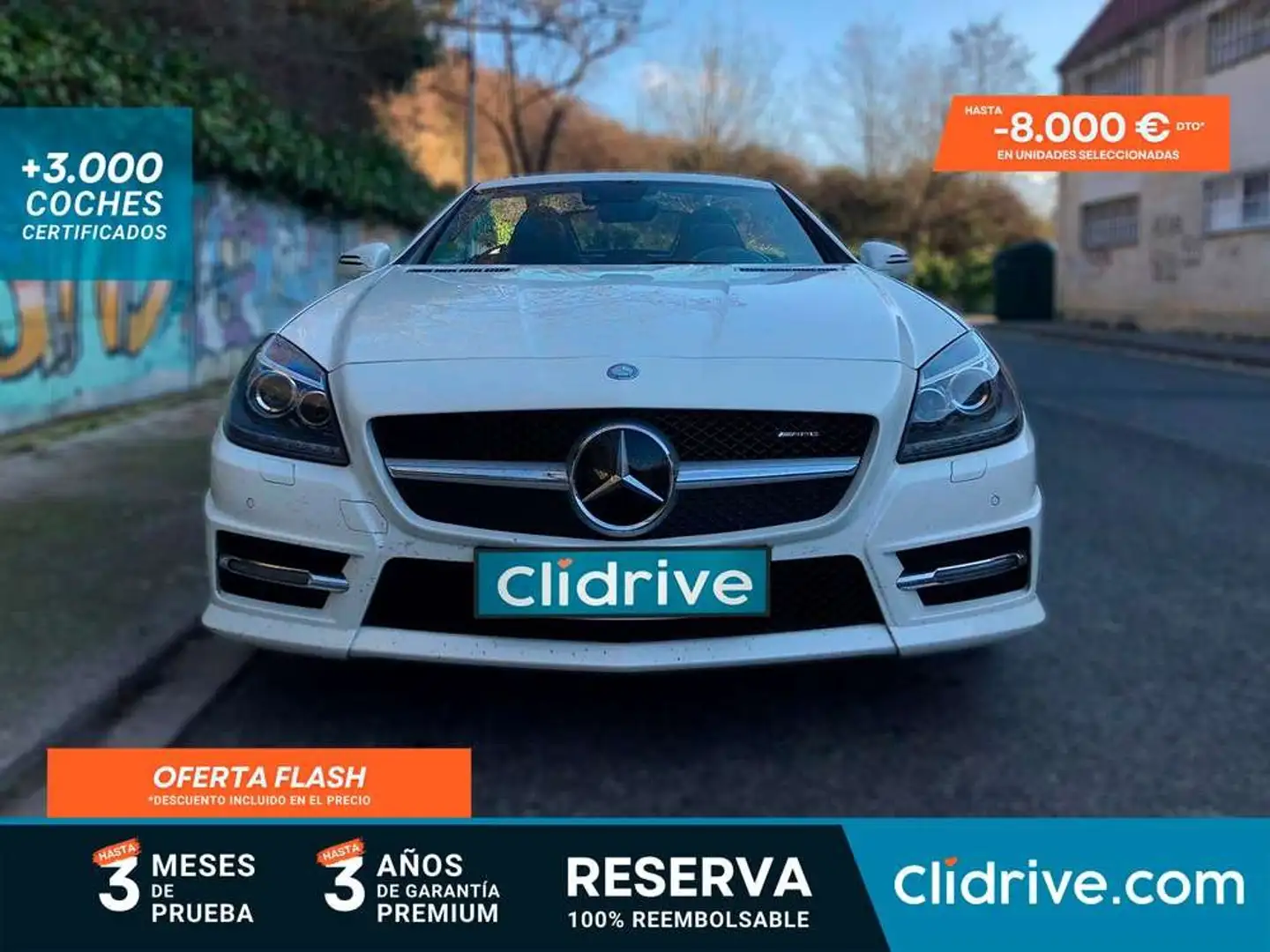 Mercedes-Benz SLK 250 BlueEfficiency Blanc - 1