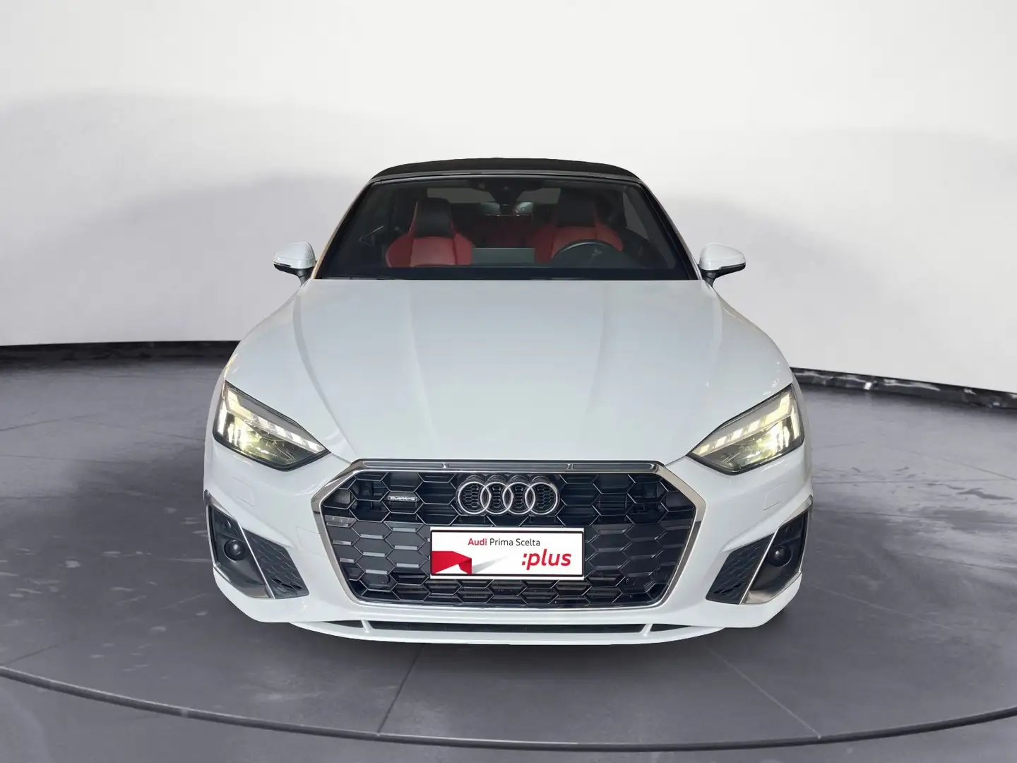 Audi A5 2ª serie Cabrio 40 TFSI quattro S tronic S line e Bianco - 1