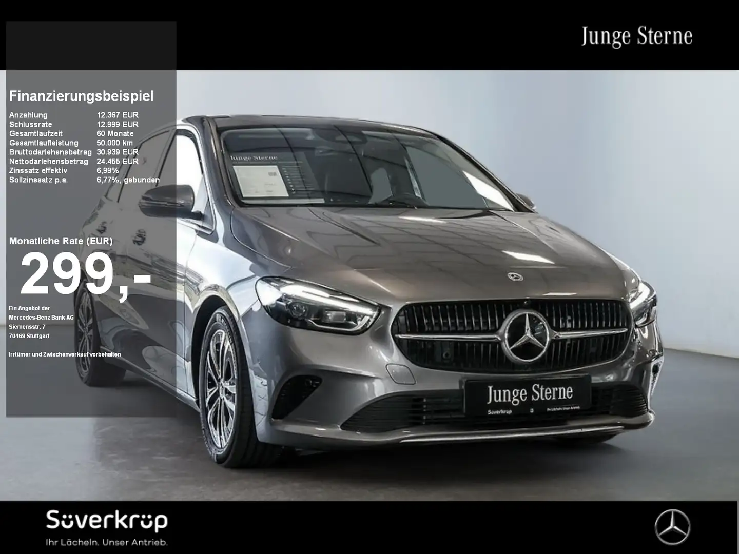 Mercedes-Benz B 220 d , PROGRESSIVE AHK KAMERA PDC SHZ SPUR Grau - 1