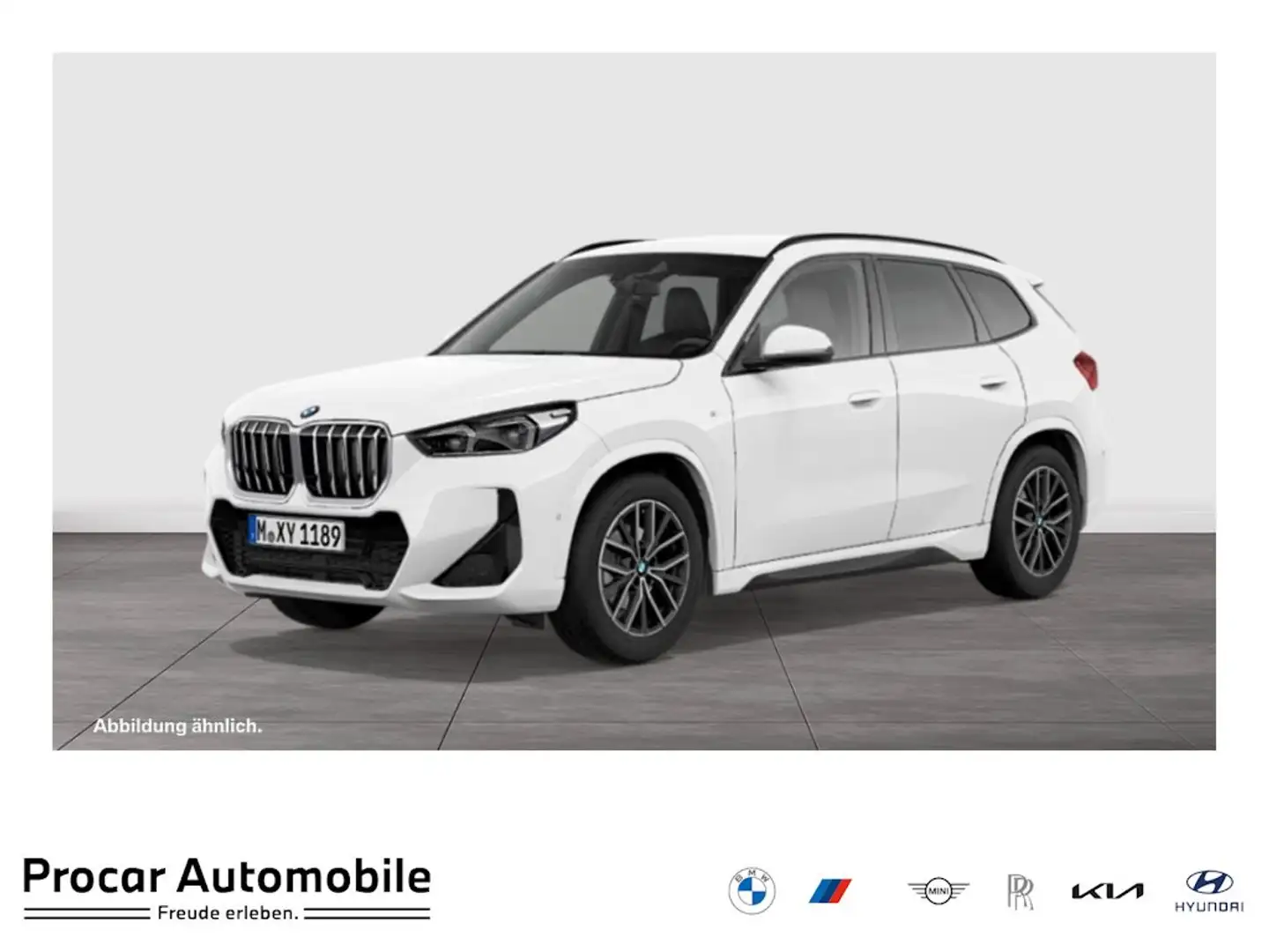 BMW X1 sDrive20i M Sport RFK NAVI LED Sound Syst. Weiß - 1