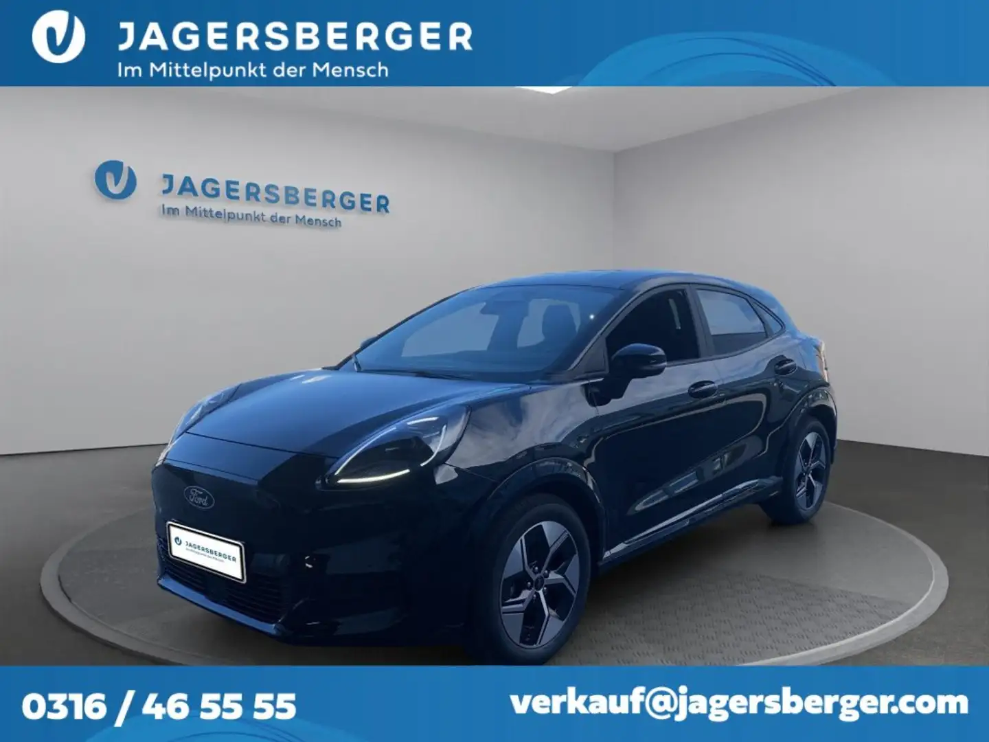 Ford Puma E-Gen 43kWh Schwarz - 1
