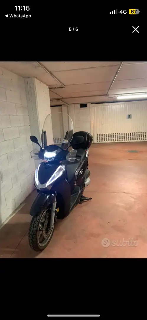 Honda SH 300 SH 300i ABS Noir - 1