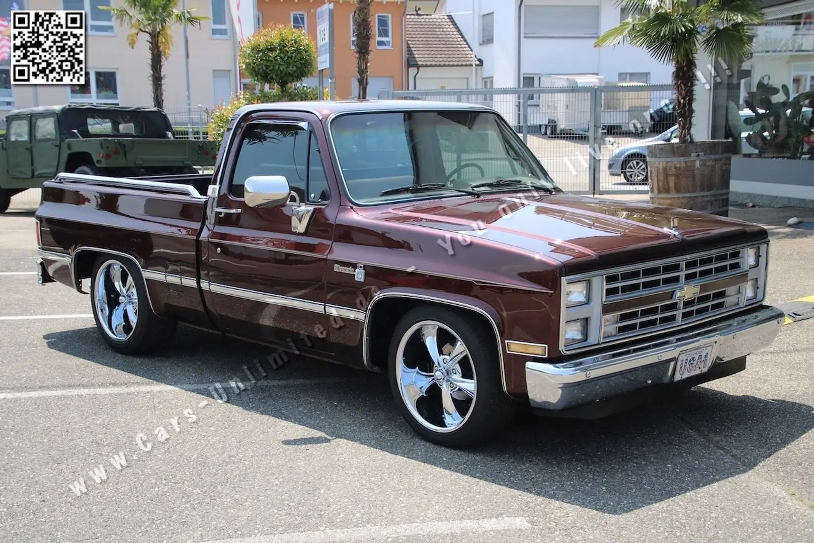 Chevrolet Silverado C10 Silverado 350V8SWB Fleetside- TOP Zustand Braun - 2