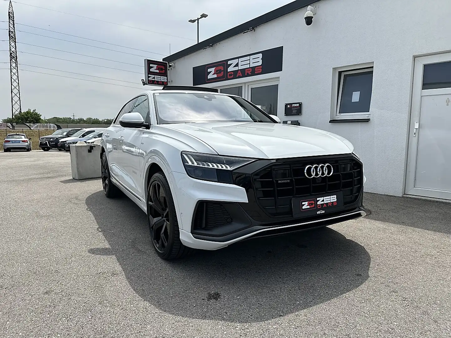Audi Q8 50 MHEV TDI quattro Tiptronic S-Line Weiß - 1