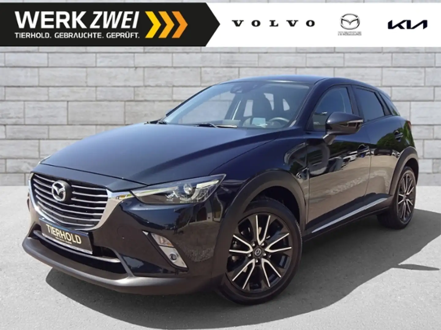 Mazda CX-3 G120 FWD Sports-Line Navi HUD Kamera Negro - 1