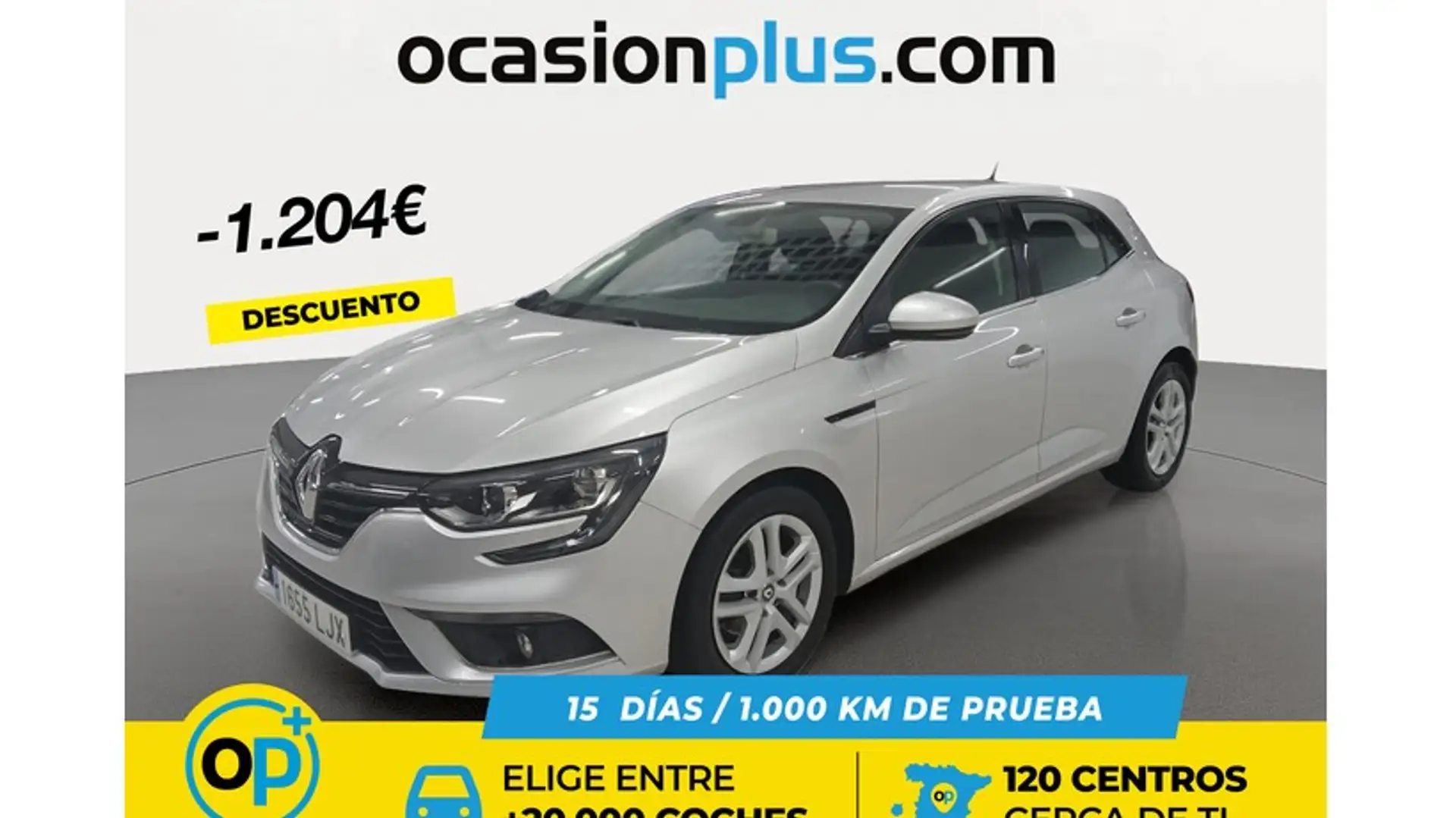Renault Megane 1.5dCi Energy Intens 81kW Silber - 1