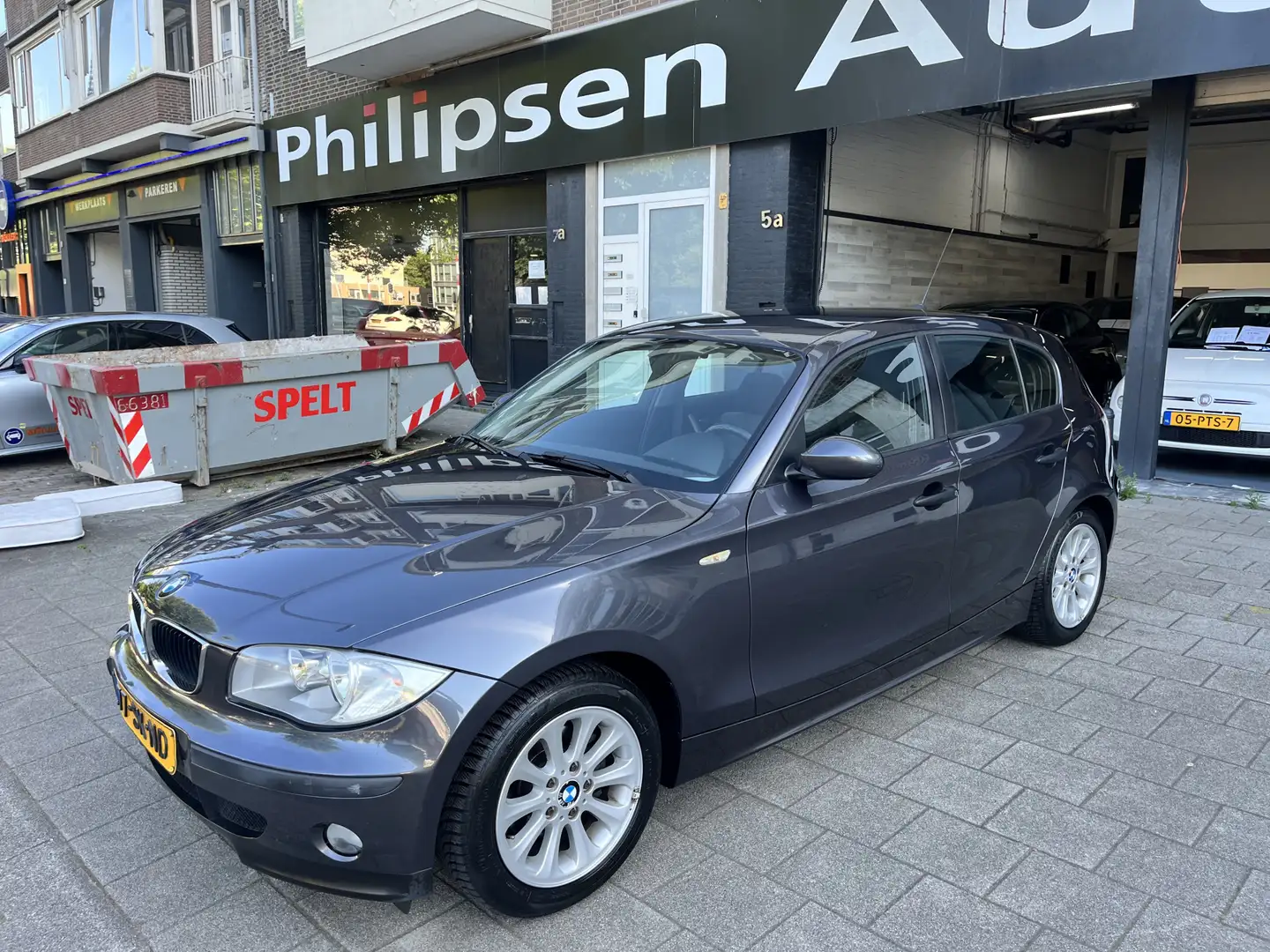 BMW 118 1-serie 118i Business Line Gris - 2