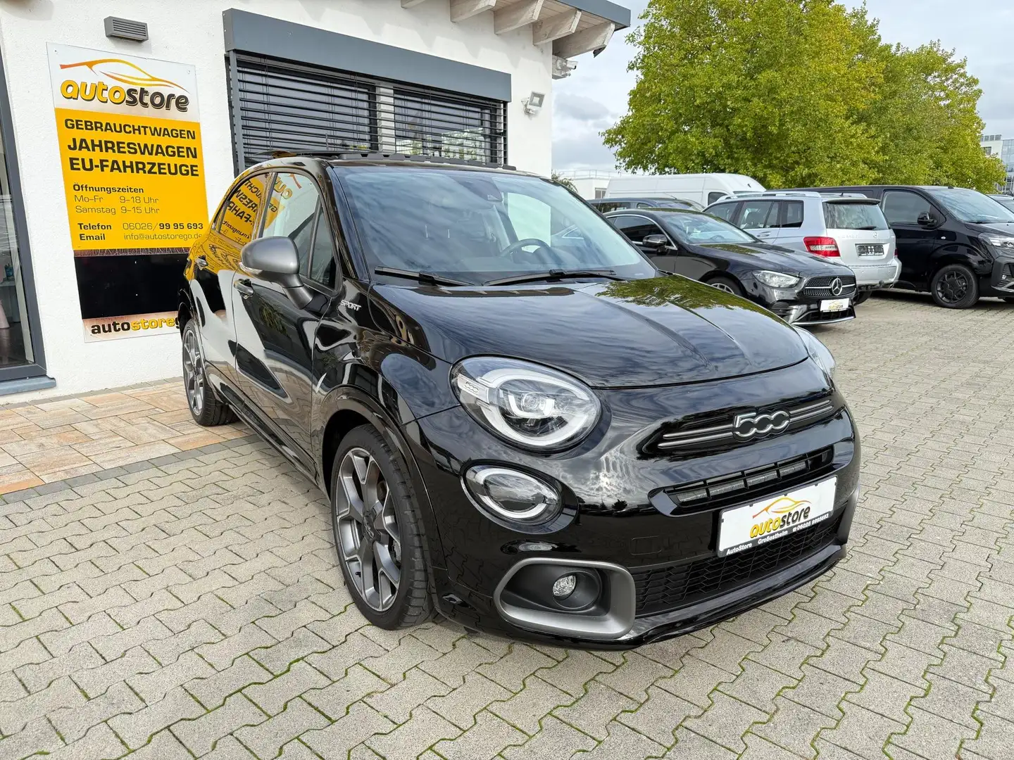 Fiat 500X Sport 1.0 GSE 4x2 88 kW (120 PS), Schalt. 6-Gan... Schwarz - 2