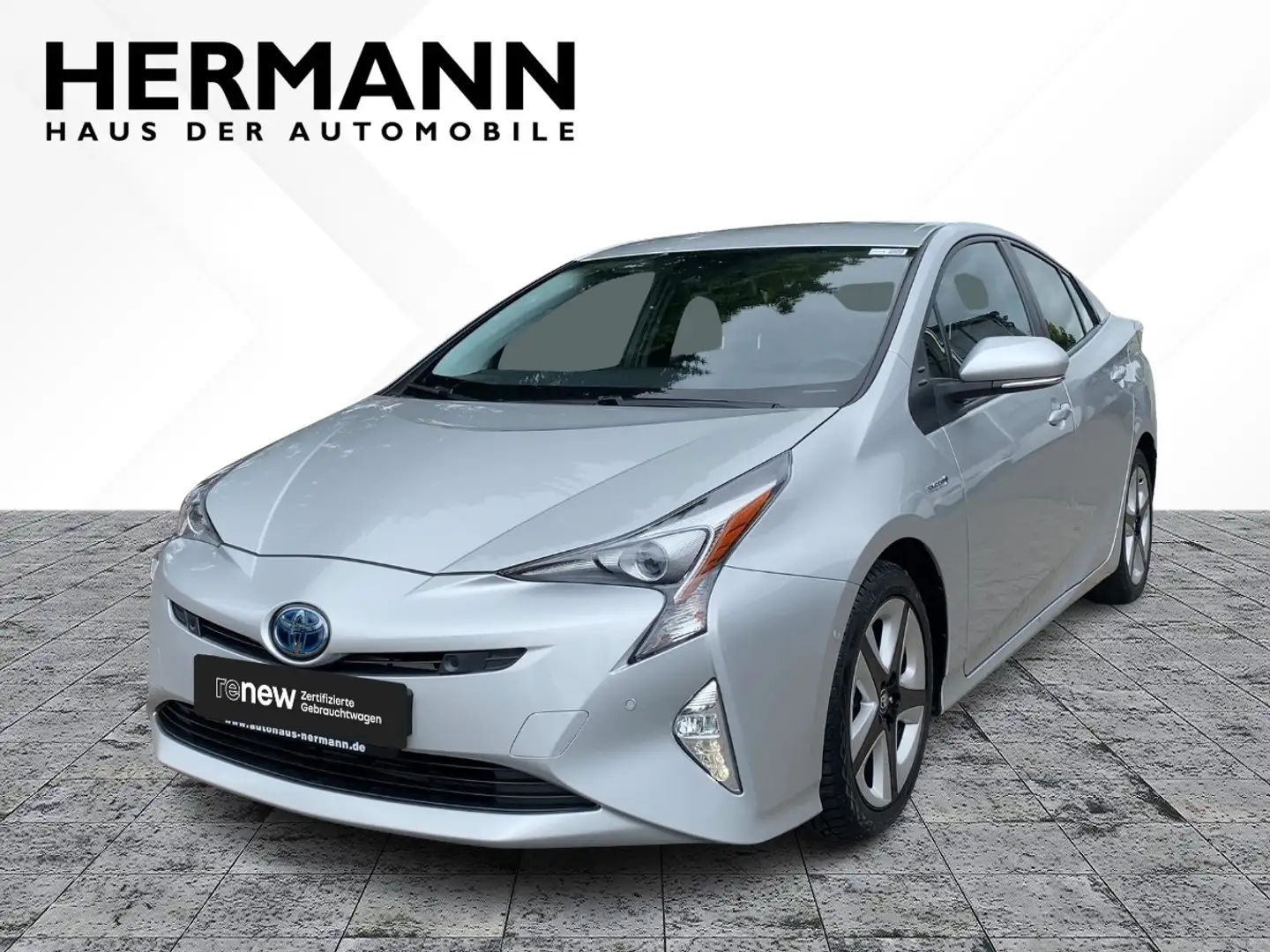 Toyota Prius 1.8 Executive CAM*LED*NAVI*SHZ*TWA*PDC*ACC Zilver - 1