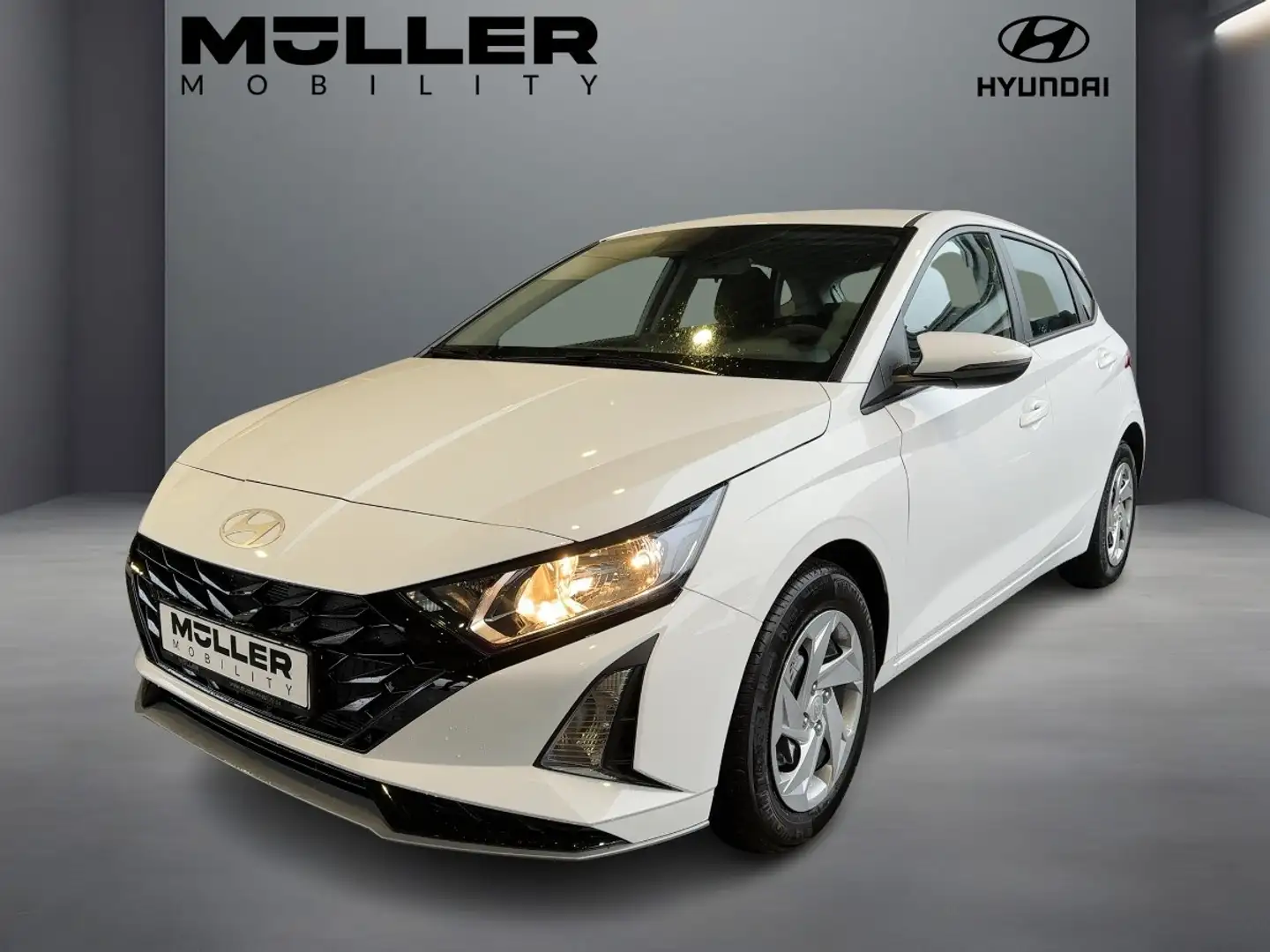 Hyundai i20 1.0 T-GDI Select CarPlay|Kam|Navi|Facelift Weiß - 1