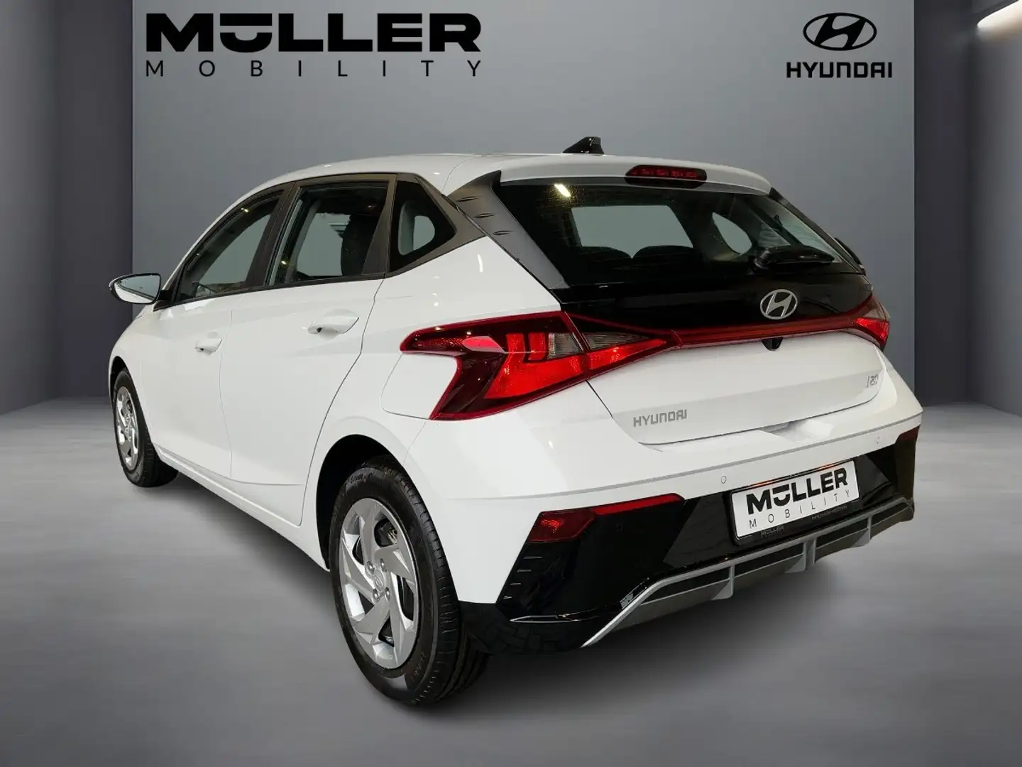 Hyundai i20 1.0 T-GDI Select CarPlay|Kam|Navi|Facelift Weiß - 2