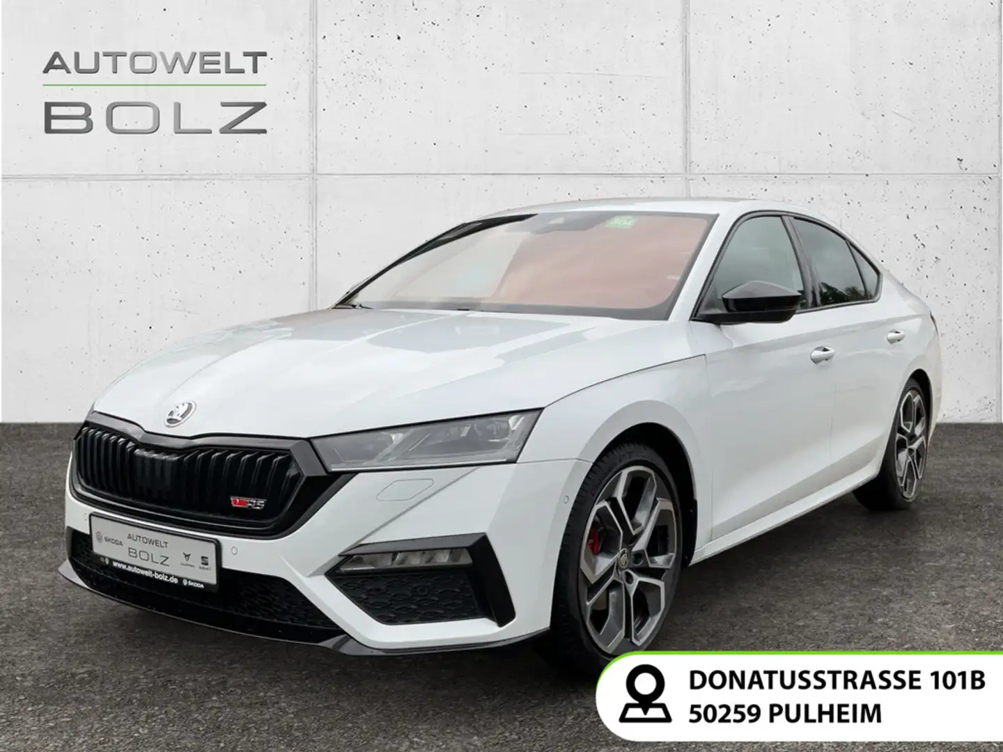 Skoda Octavia 4x4 RS Plus 2.0 TDI HUD AHK Navi Kamera Weiß - 1