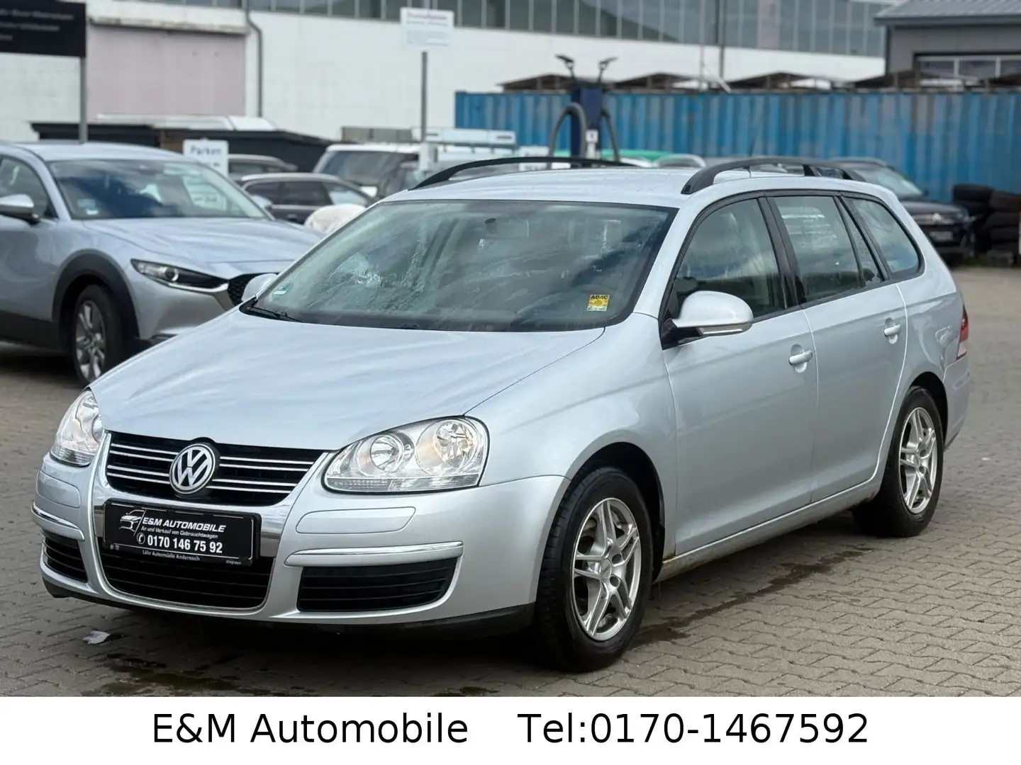 Volkswagen Golf Variant Trend+AHK+1.HAND+KLIMA+HU12/25+ Plateado - 1