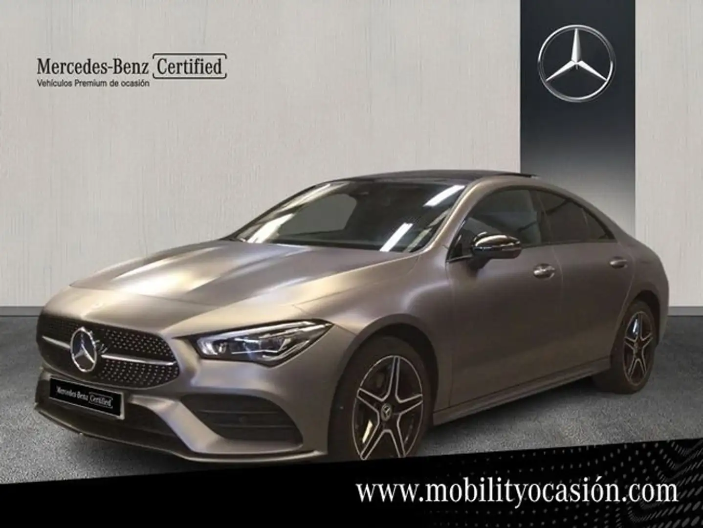 Mercedes-Benz CLA 250 e amg line Gris - 1