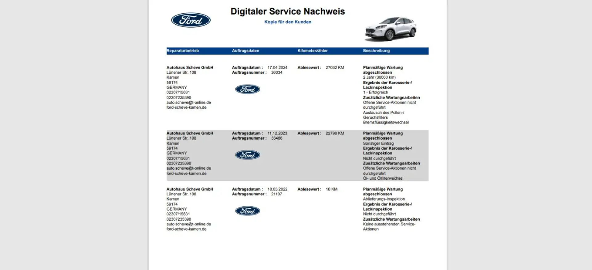Ford Kuga Titanium Glasdach Navi 2xKamera PDC Sitzheiz Bianco - 2