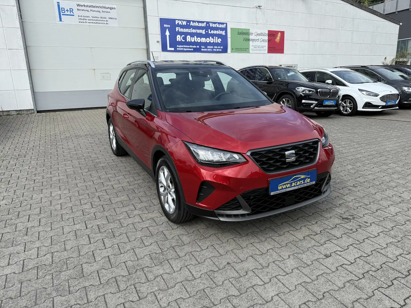 SEAT Arona FR 1,0 TSI Aut LED PDC Temp SHA Alu17 E6 Rouge - 2