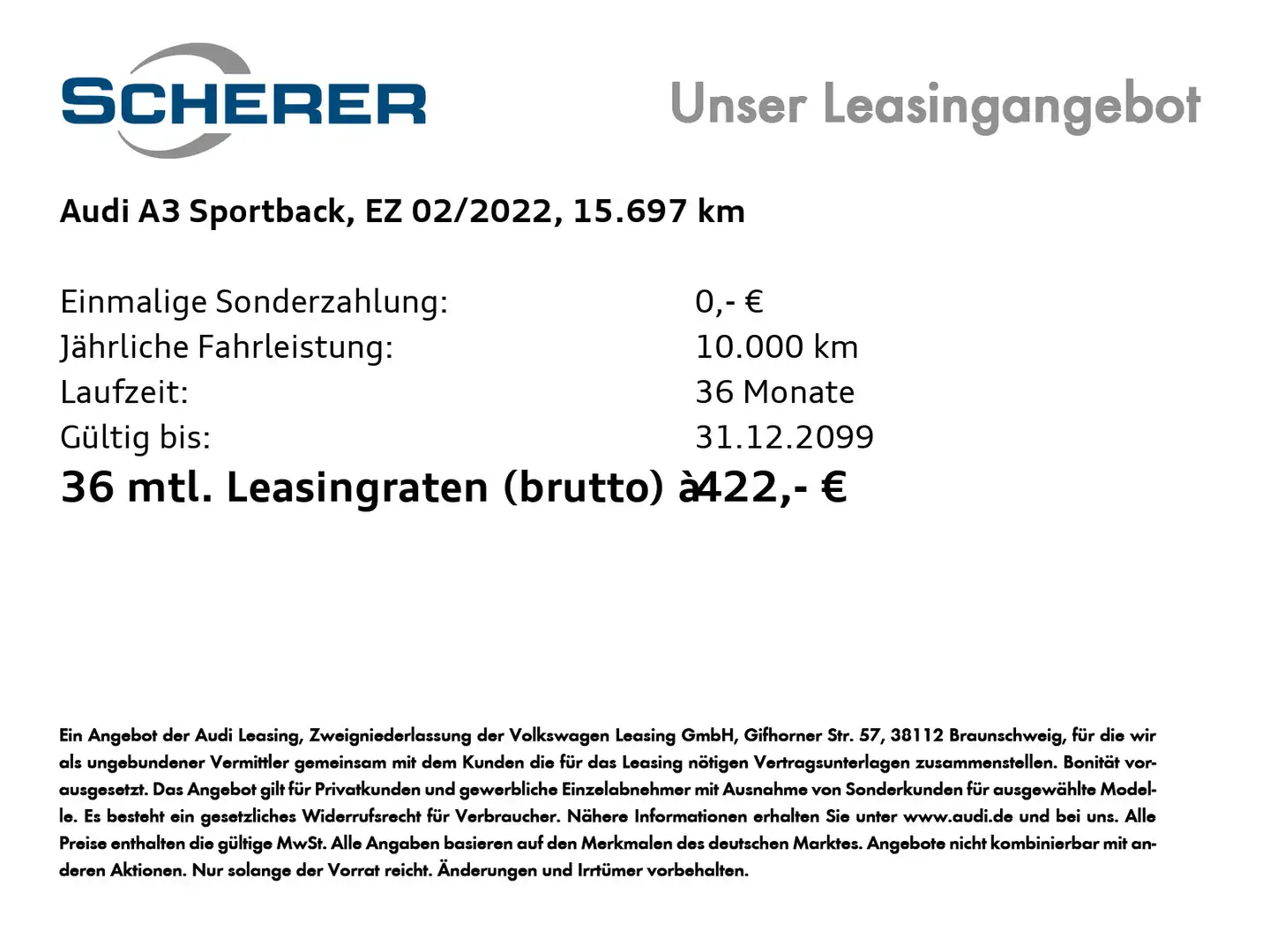Audi A3 30 TFSI S-TRONIC KAMERA NAVI Schwarz - 2